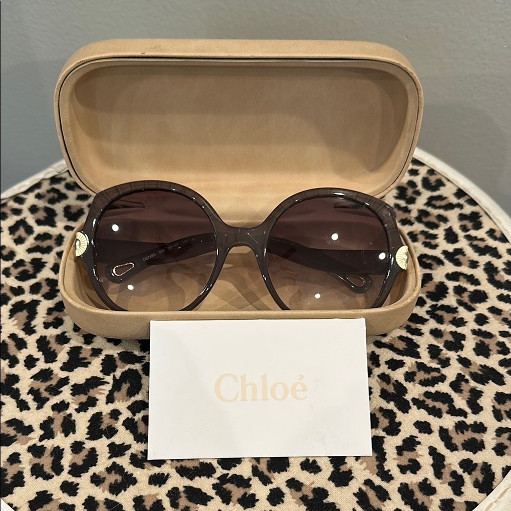 Authentic Chloe Brown Sunglasses
